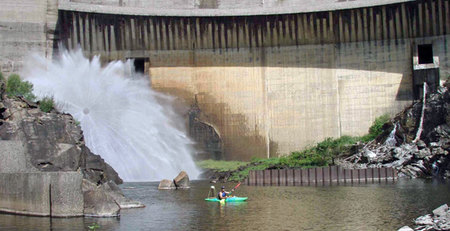 Topographie relev&eacute; barrage - G&eacute;om&egrave;tre Expert &agrave; Gap - CABINET TOULEMONDE BONTOUX